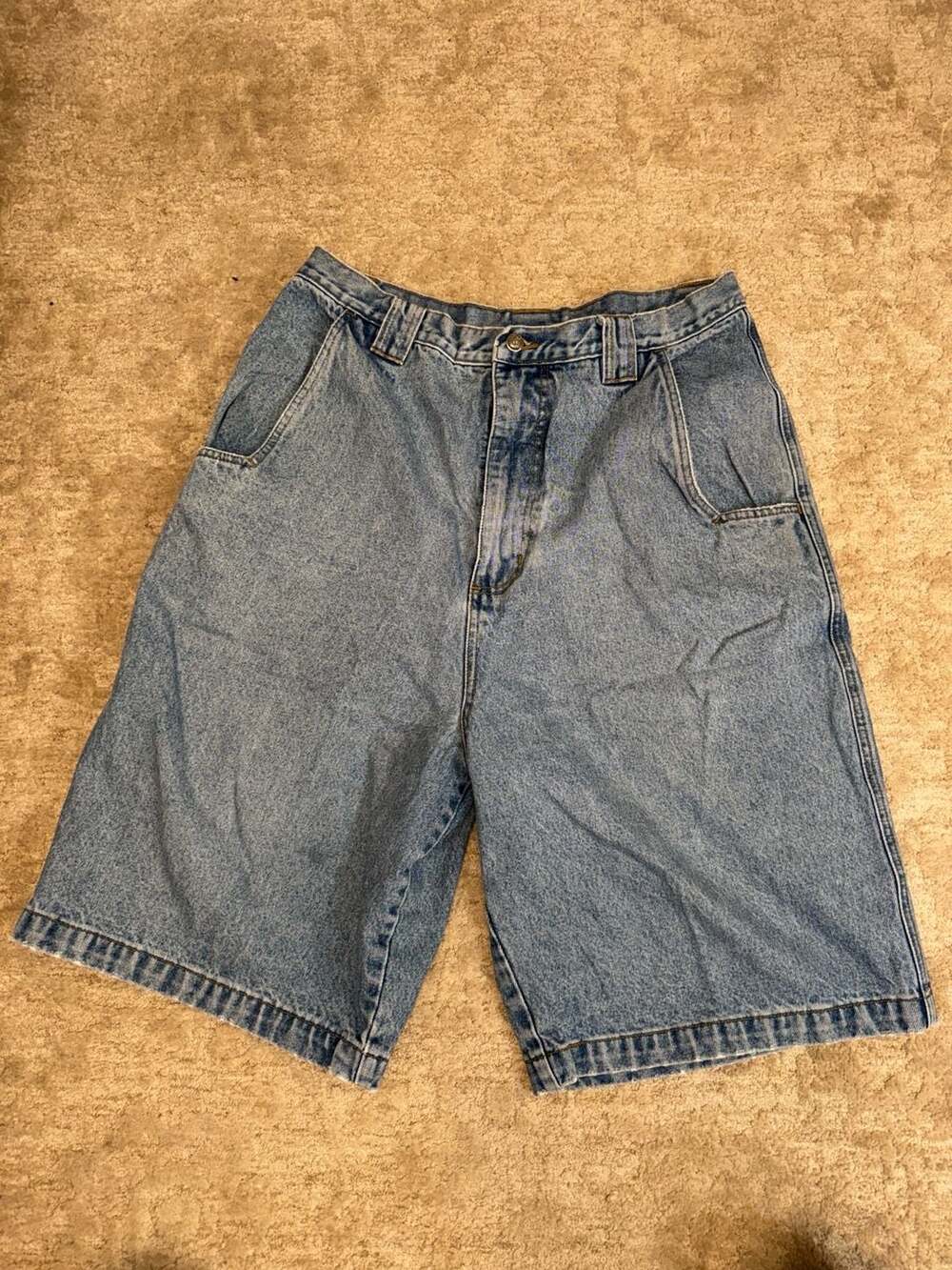 Vintage Breakdown  Baggy Denim Jorts Size Large